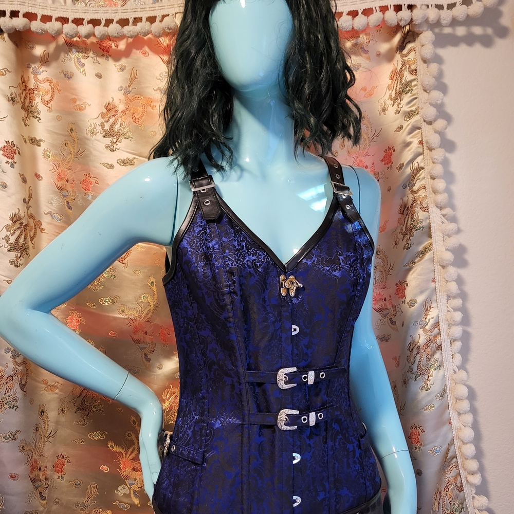 Victorian Midnight Steampunk Corset